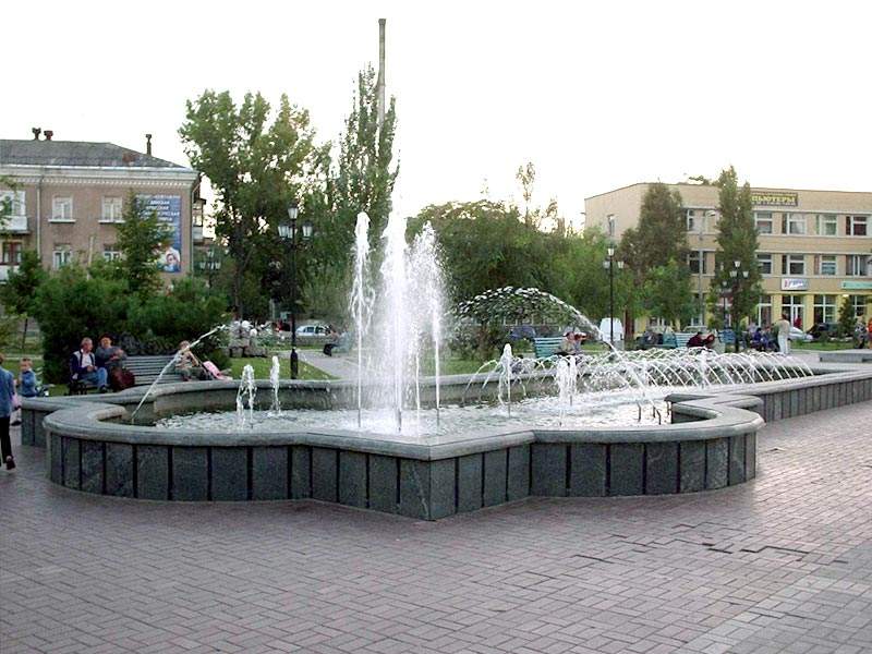 Бердянск фонтан