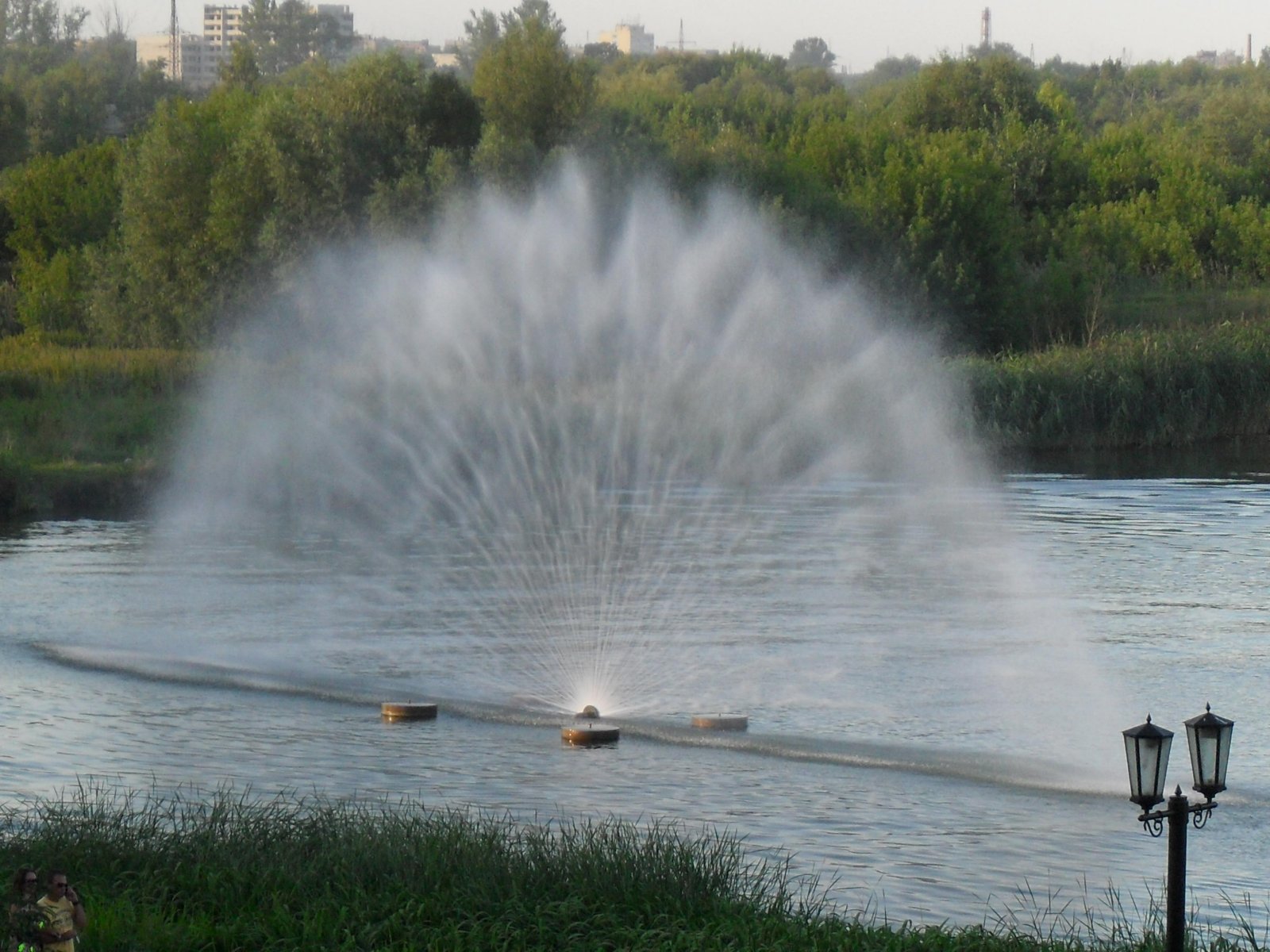 [форсунка многоструйная, независимая от уровня воды]